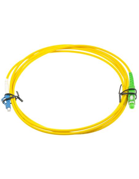 PATCHCORD ŚWIATŁOWODOWY SM 2M SIMPLEX 9/125, SC/APC-LC/UPC 3.0MM