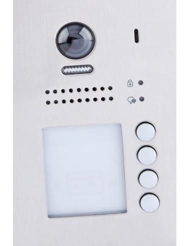 Czterorodzinna stacja bramowa VIDOS DUO S1204A