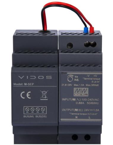 Wideodomofon VIDOS DUO M1021W-2 / S1101A