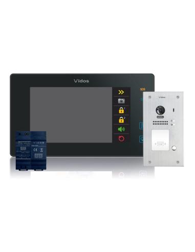 Wideodomofon VIDOS DUO M1021B-2/ S1201A