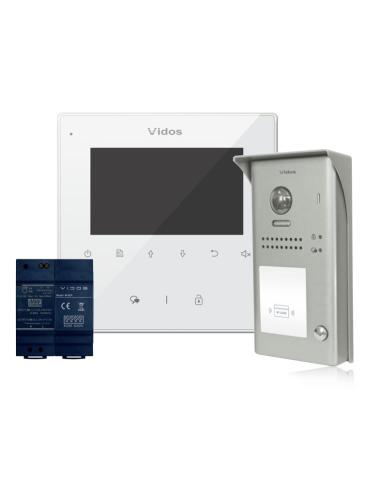 Wideodomofon VIDOS DUO M1022W / S1201A