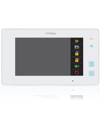 Wideodomofon 4-rodzinny VIDOS DUO 4 x M1021W / S1104A