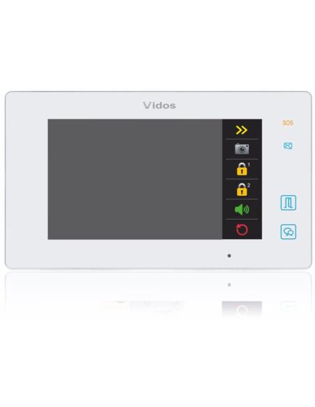 Wideodomofon 4-rodzinny VIDOS DUO 4 x M1021W / S1104A
