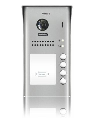 Wideodomofon 4-rodzinny VIDOS DUO 4 x M1022W / S1104A