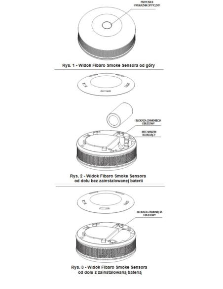 Czujnik dymu FIBARO Smoke Sensor 2 FGSD-002