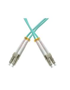 PATCHCORD ŚWIATŁOWODOWY MM 1M DUPLEX 50/125um OM3, LC/UPC-LC/UPC