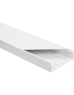 Listwa elektroinstalacyjna kpl. BIAŁY LS 120x40 2m (PACZKA 8szt.)