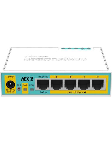 MIKROTIK ROUTERBOARD hEX PoE lite (RB750UPr2)