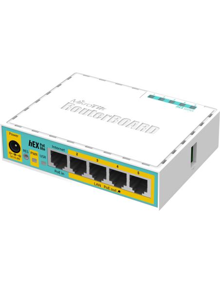MIKROTIK ROUTERBOARD hEX PoE lite (RB750UPr2)