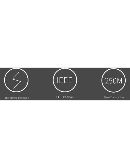 Switch PoE Tenda TEF1109P-8-102W