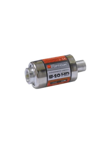 Wzmacniacz W-20 antenowy liniowy przelotowy (wzmocnienie 20dB)