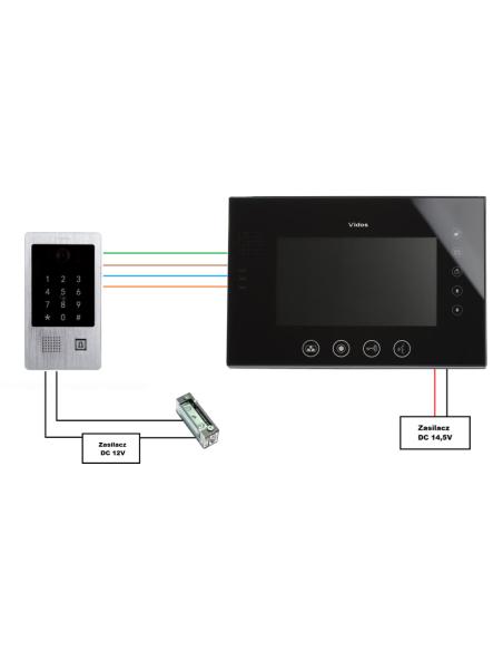 Wideodomofon VIDOS M670B-S2/S20DA