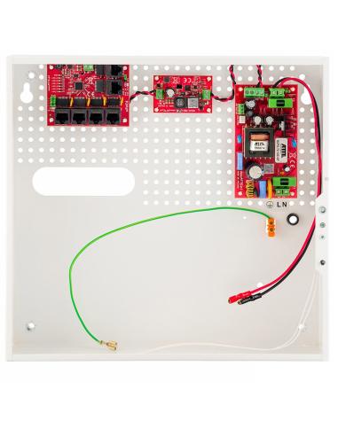 SWITCH POE 5-PORTOWY Z ZASILANIEM BUFOROWYM ATTE IPUPS-5-11-F