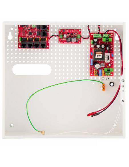 SWITCH POE 5-PORTOWY Z ZASILANIEM BUFOROWYM ATTE IPUPS-5-11-F