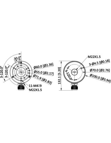 ADAPTER HIKVISION DS-1280ZJ-S