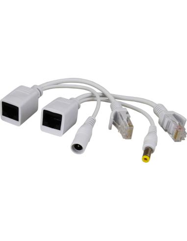 ZESTAW ADAPTERÓW PoE ZE ZŁĄCZAMI TYPU RJ Pulsar P-POE1