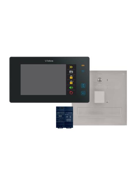 Skrzynka na listy Vidos DUO z monitorem M1021B/S1201-SK