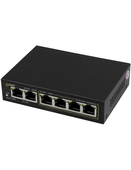SWITCH GIGABIT POE 4+2 PULSAR SG64