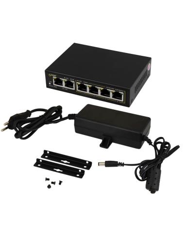 SWITCH GIGABIT POE 4+2 PULSAR SG64