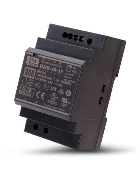ACO PS-HDR-60-15MA video DIN 13,5-18VDC, 4A 18010