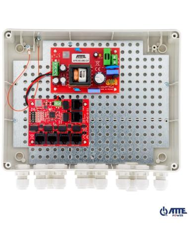 SWITCH ZEWNĘTRZNY 5-PORTOWY POE DO 5 KAMER IP ATTE IP-5-11-L2