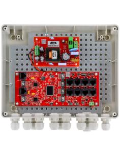 SWITCH ZEWNĘTRZNY 8-PORTOWY POE DO 8 KAMER IP ATTE IP-8-20-L2