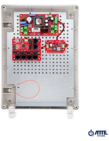 SWITCH POE 5-PORTOWY Z ZASILANIEM BUFOROWYM ATTE IPUPS-5-11-XL2