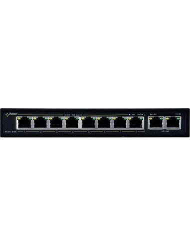 SWITCH POE PULSAR S108 8+2 UPLINK POE+ 120W