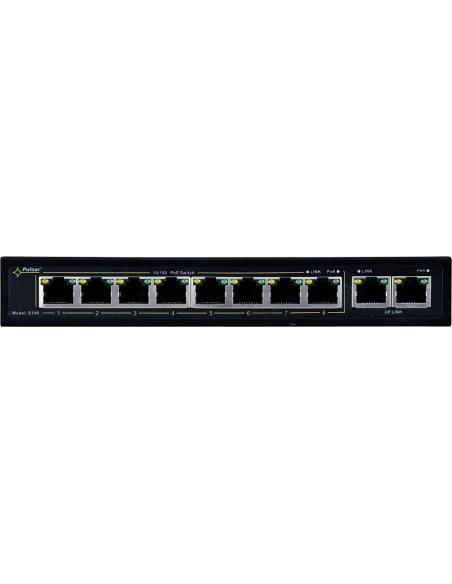 SWITCH POE PULSAR S108 8+2 UPLINK POE+ 120W