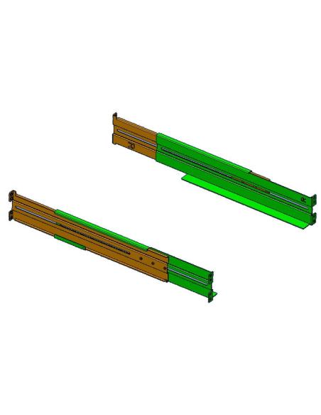 ZESTAW SZYN MONTAŻOWYCH DO SZAF 19" PowerWalker DLA UPS VI R1U