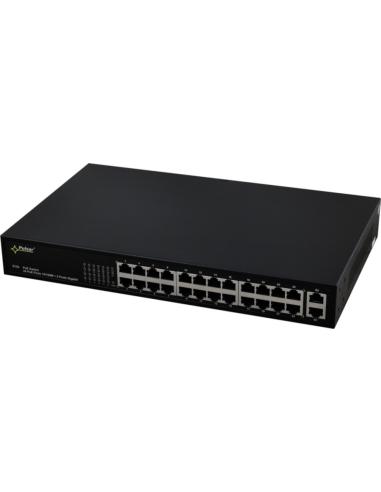 SWITCH POE PULSAR S124 24+2 UPLINK POE+ GIGABIT