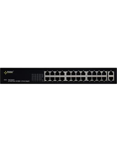 SWITCH POE PULSAR S124 24+2 UPLINK POE+ GIGABIT
