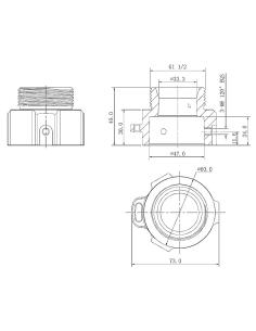 ADAPTER DAHUA PFA111 2