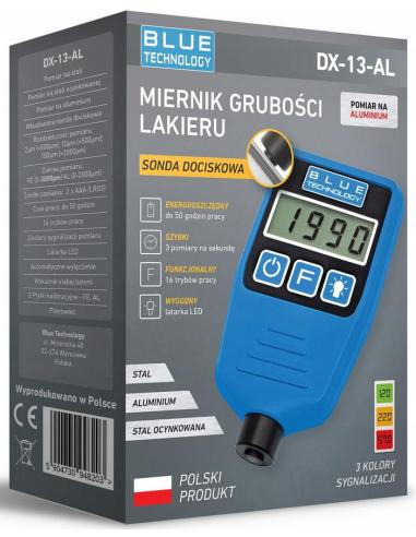 Miernik grubości lakieru Blue Technology DX-13-AL