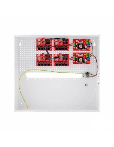 Zestaw do 17 kamer IP switch PoE 17P+1UP ATTE IP-17-11-H