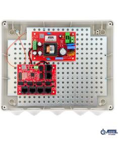 Zestaw do 5 kamer IP switch PoE 5P+1UP ATTE IP-5-11-L3