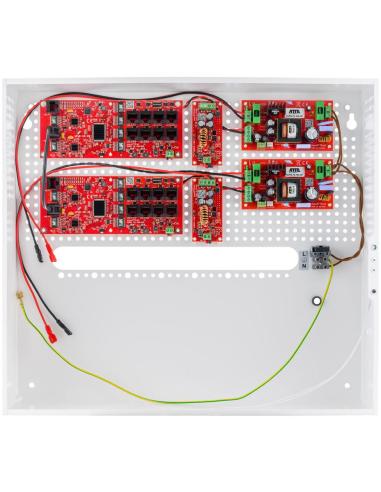 Zestaw buforowy do 16 kamer IP switch Po 16P+2G ATTE IPUPS-16-20-H