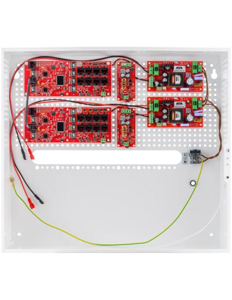 Zestaw buforowy do 16 kamer IP switch Po 16P+2G ATTE IPUPS-16-20-H