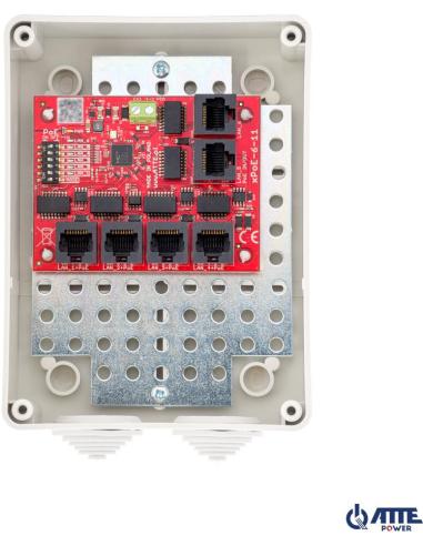 SWITCH 6-PORTOWY POE ATTE xPoE-6-11-S3