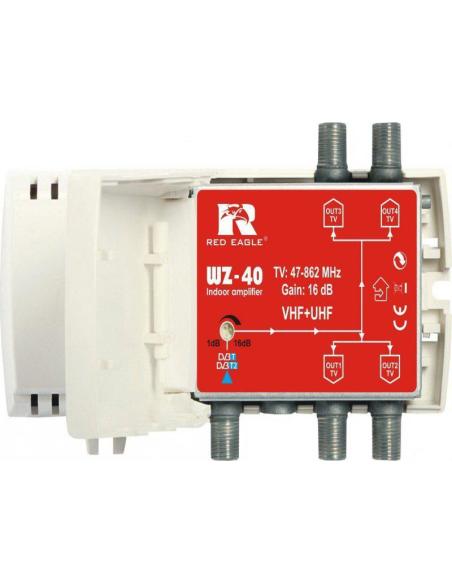 Wzmacniacz DVB-T/T2 WZ-40 RED EAGLE