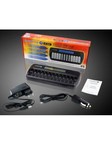 Ładowarka do 12 akumulatorków AA / AAA everActive NC-1200