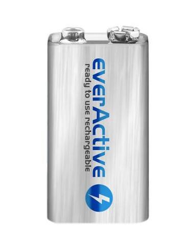 Akumulatorek 6F22 Ni-MH everActive 9V 250mAh Silver Line (1 szt.)