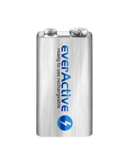 Akumulatorek 6F22 Ni-MH everActive 9V 250mAh Silver Line (1 szt.)