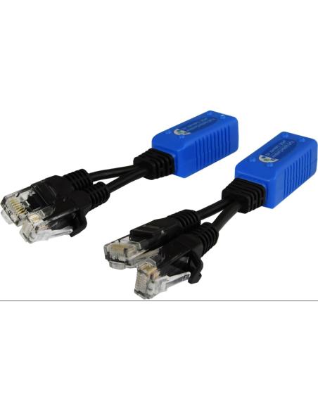 SPLITTER 2xRJ45 (WTYK) - 1xRJ45 (GNIAZDO) Pulsar P-POE2