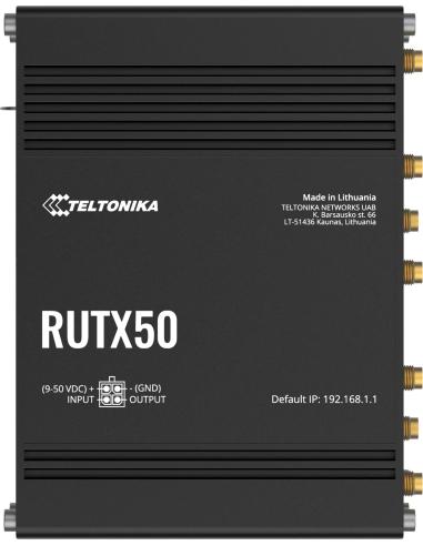 Teltonika RUTX50 router przemysłowy 5G (RUTX50000000)
