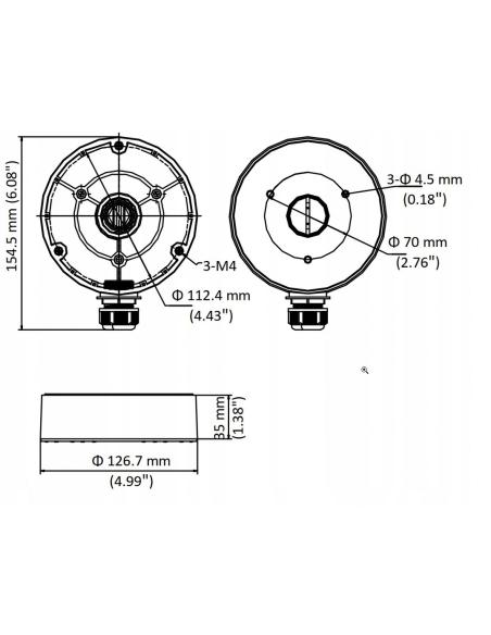 UCHWYT HIKVISION DS-1280ZJ-DM8