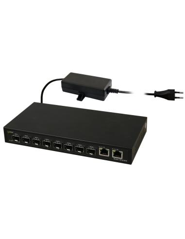 Switch optyczny PULSAR SFG10F8 (8xSFP, 2xRJ45)