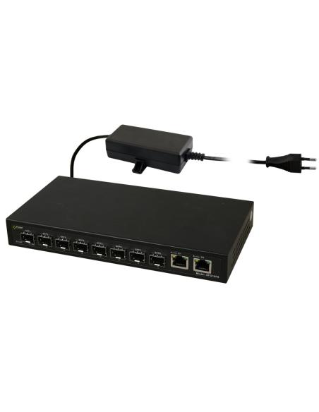 Switch optyczny PULSAR SFG10F8 (8xSFP, 2xRJ45)