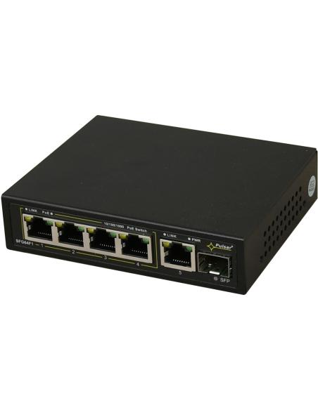 Switch 6-portowy PULSAR SFG64F1 do 4 kamer IP