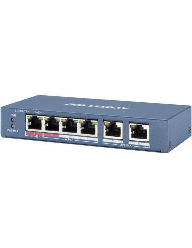 SWITCH PoE DS-3E0106HP-E 6-PORTOWY Hikvision
